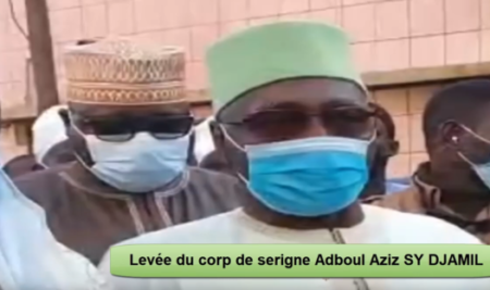 Tivaouane – Enterrement de Serigne Abdoul Aziz SY DJAMIL